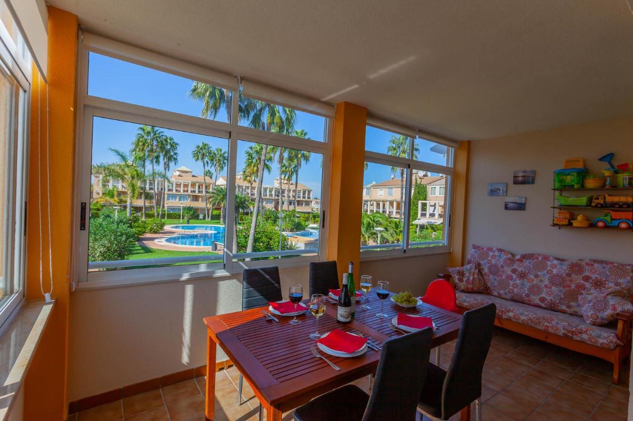 Apartamento Playa Con Piscina Y Terraza En Urbanizacion De Lujo دينايا المظهر الخارجي الصورة
